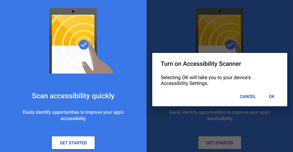Google MediaProjection을 이용한 Accessibility Scanner