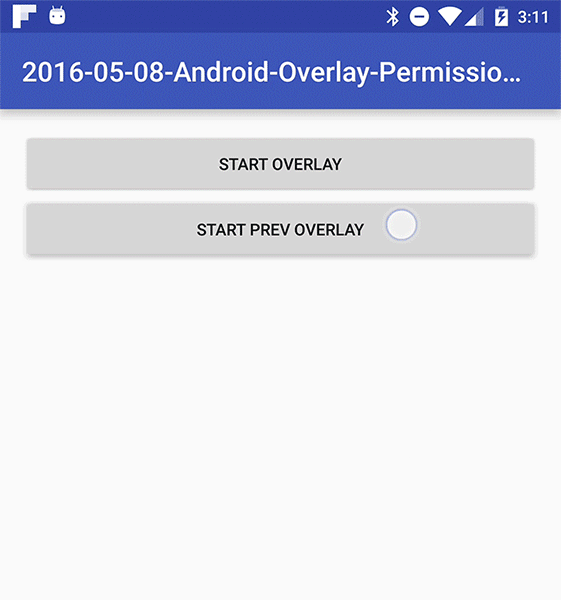 android java windowmanager permission